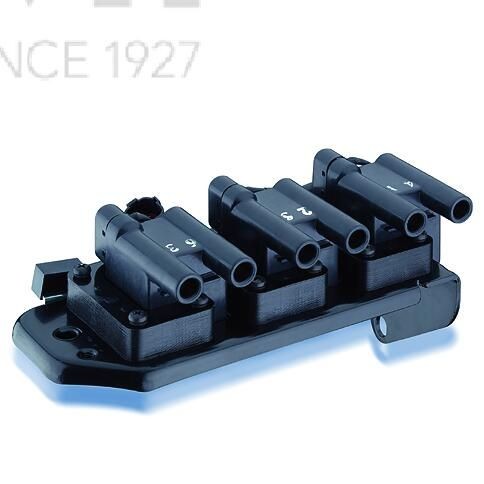 BREMI 20326: Bobina de encendido 12V, con soporte, 4polos