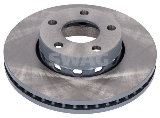SWAG 30 91 1204: Disco de freno Eje delantero, Ø: 276mm, ventilación interna, Ø: 276mm, revestido