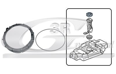 3RG 81223: Låg, brændstoftank
