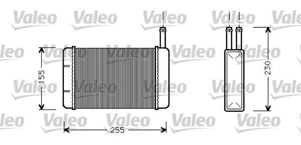 VALEO 812057: Kachelradiateur, interieurverwarming