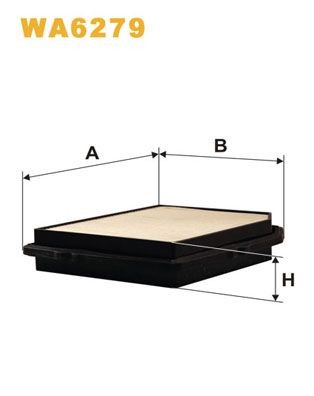 WIX FILTERS WA6279: Luchtfilter