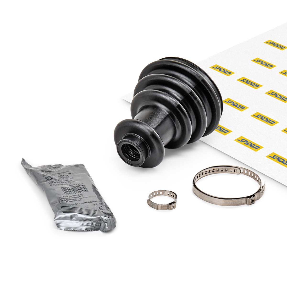 SPIDAN 190976: Putekļusargs, Piedziņas vārpsta ar smērvielu