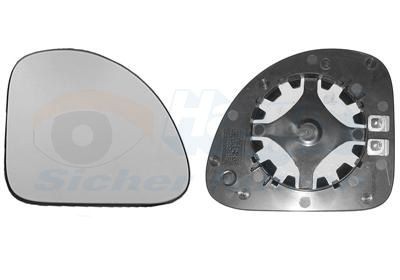 VAN WEZEL 1640837: Sticla oglinda, oglinda retrovizoare exterioara * HAGUS * stanga