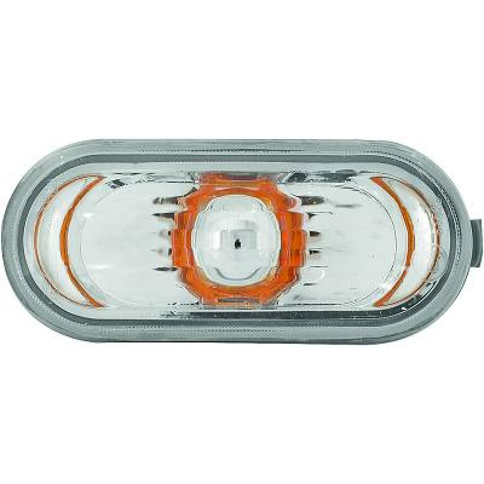 DIEDERICHS 2205178: Semnalizator fata dreapta, instalare laterală, fata stanga, portocaliu, fara suport bec