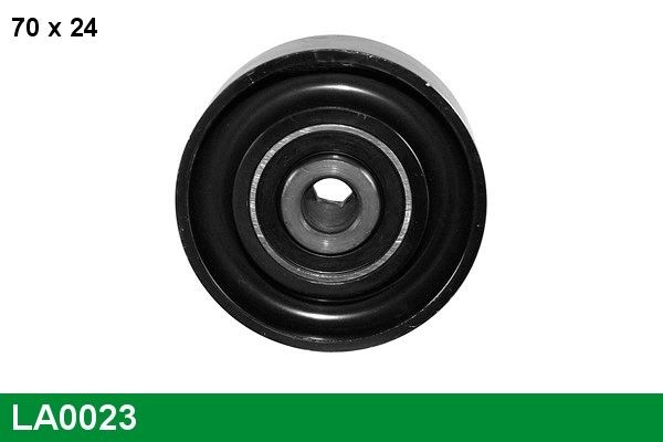 LUCAS LA0023: Galet enrouleur de courroie d'accessoire Ø: 70mm, Ø: 70mm