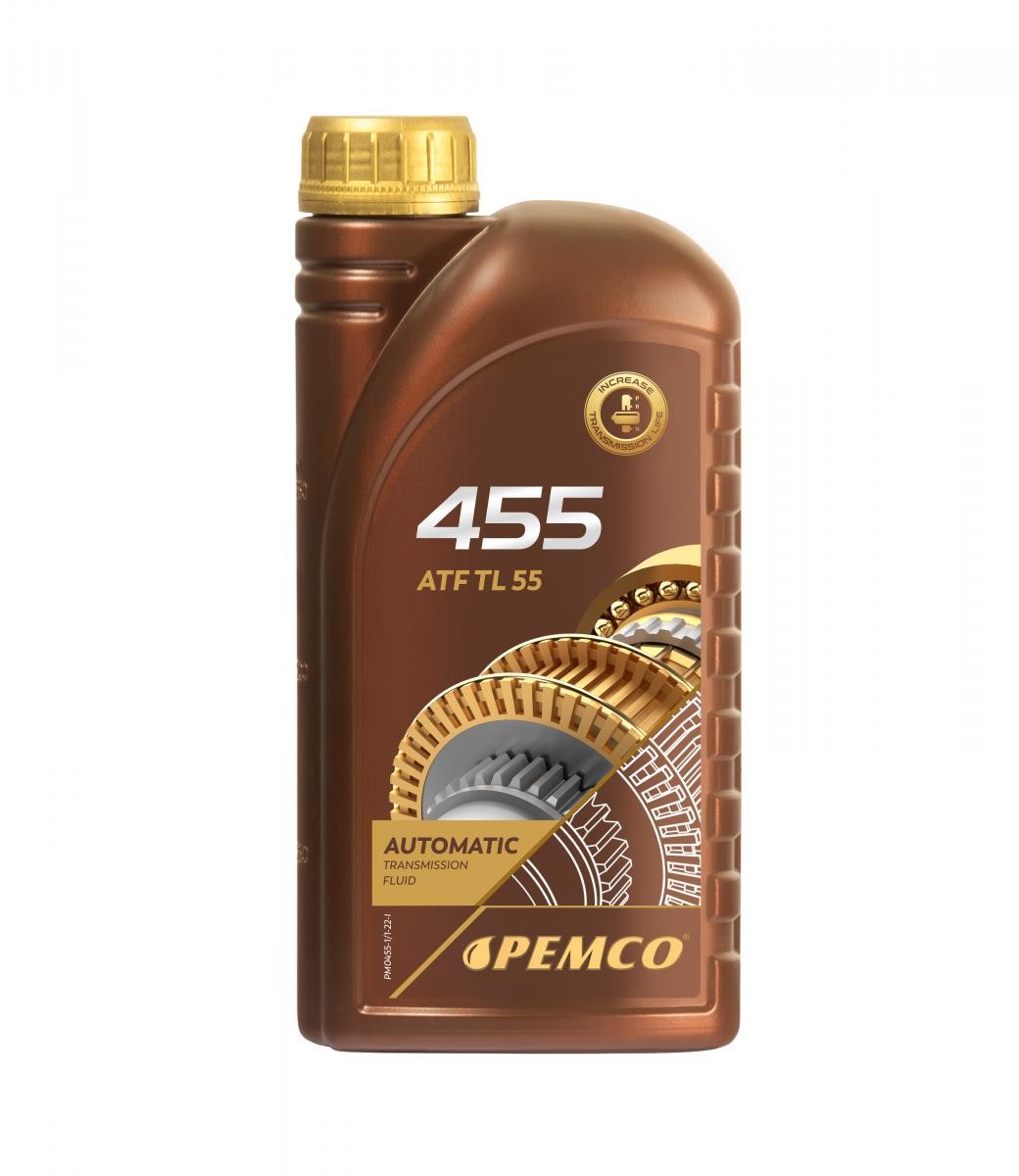 PEMCO PM0455-1: Huile pour boîte automatique 1I iMATIC 455 AG 55