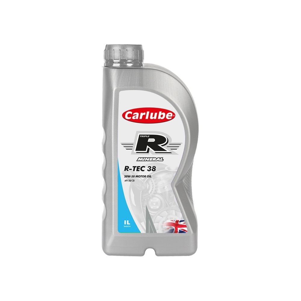 CARLUBE Tetrosyl KCK001: Olio motore 1l, 20W-50 R-TEC 38