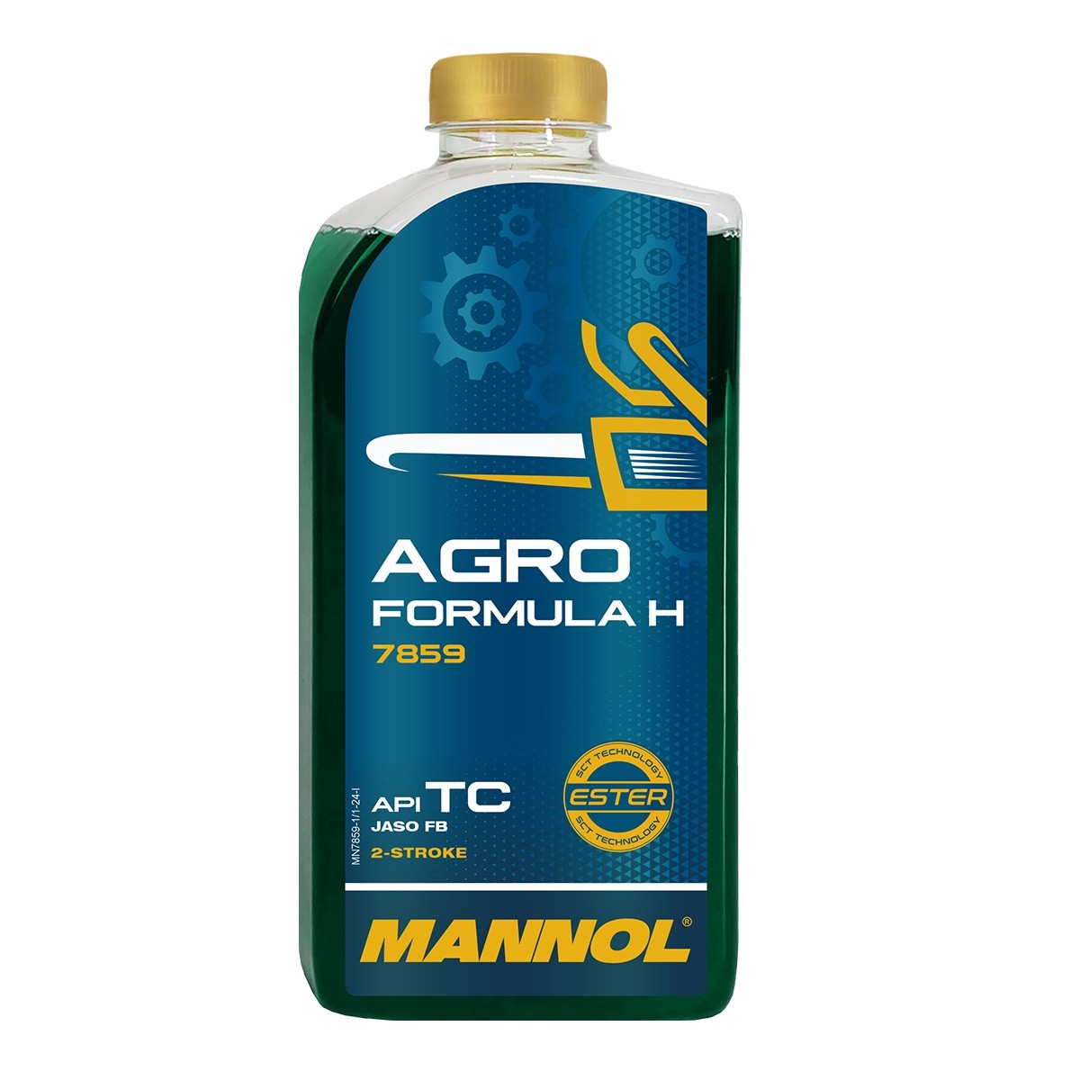 MANNOL MN7859-1PET: Olio motore 1l Agro, Formula H