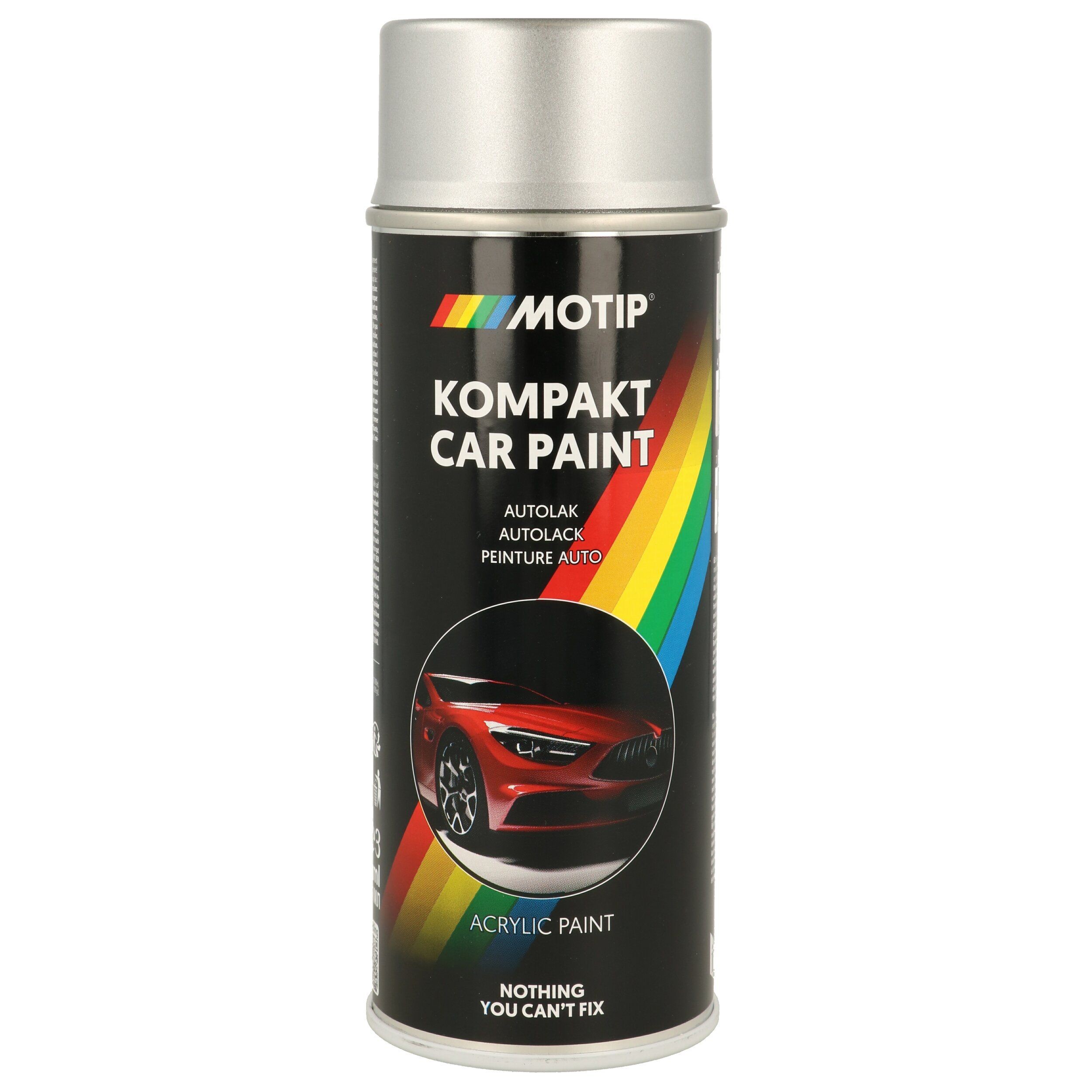 MOTIP 55260: Veicolo - Vernice combinata Kompakt silver metallic 12 ml