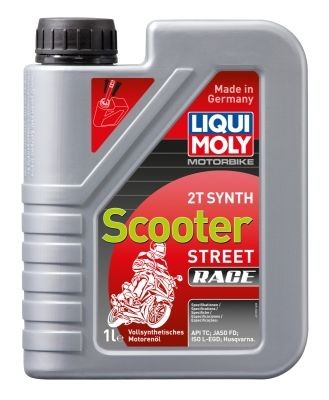 LIQUI MOLY 1053: Olio motore 1l Motorbike 2T, Synth Scooter Street Race