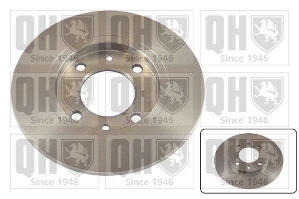 QUINTON HAZELL BDC3786: Féktárcsa Ø: 248mm, tele, Ø: 248mm