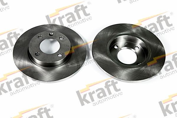 KRAFT 6040020: Brzdový kotouč R: 239mm, plný, R: 239mm