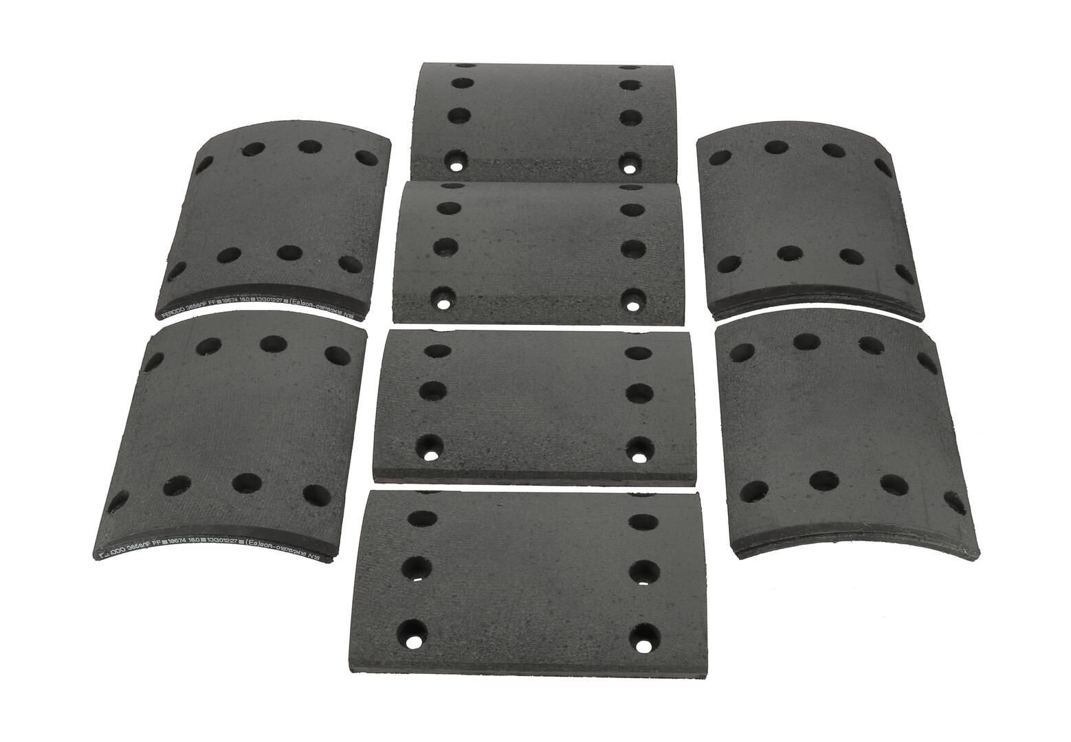 FERODO K19574.0-F3658: Zestaw szczęk hamulcowych, hamulce bębnowe PREMIER