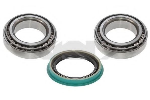 SPIDAN 72216: Zestaw łożysk koła Oś przednia, z lewej, z prawej