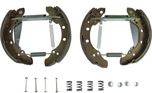 METZGER MG 571V1: Kit frenos, disco de tambor GREENPARTS Eje trasero, con accesorios, sin cilindro de freno de rueda, con accionador