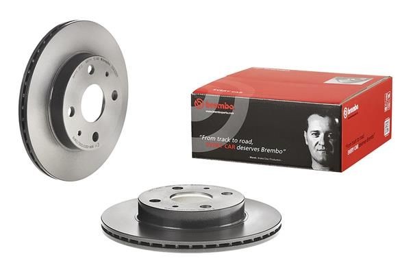 BREMBO 09.A236.11: Disco de freno Ø: 234mm, ventilación interna, Ø: 234mm, revestido Prime