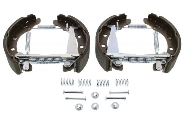 MAPCO 9856/1: Kit frenos, disco de tambor Eje trasero, con accesorios, sin cilindro de freno de rueda