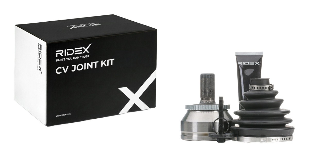 RIDEX 5J0156: Kit de tête de cardan côté roue, Essieu avant