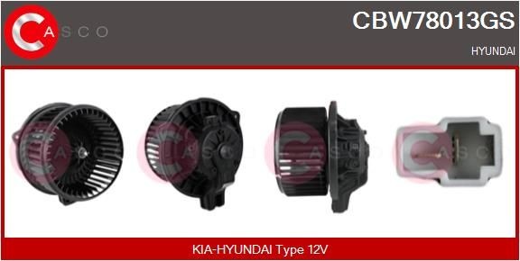 CASCO CBW78013GS Innenraumgebläse Genuine 12V