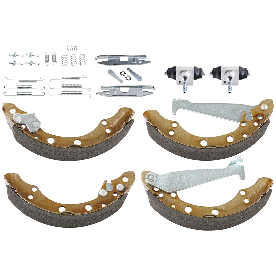 RIDEX 3859B0026: Kit frenos, disco de tambor Eje trasero