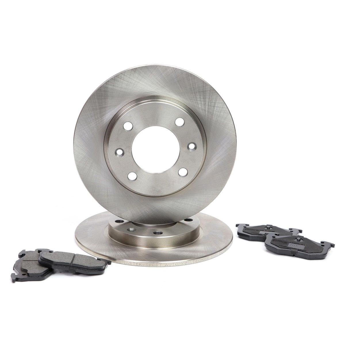 MASTER-SPORT 200801060: Bromssats, skivbroms Bakaxel, Ø: 247mm, full