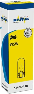 NARVA 171773000: Blinkerslampa 12V, W5W