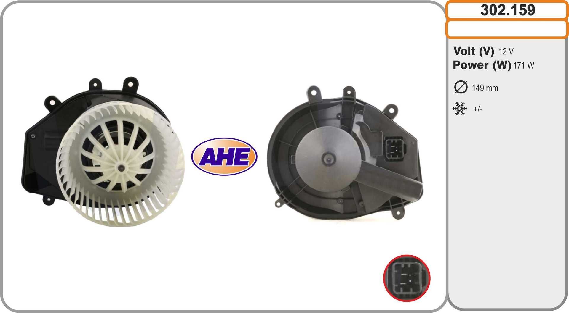 AHE 302.159 Innenraumgebläse