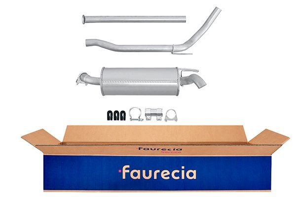 HELLA 8LD 366 034-801: Lõppsummuti Easy2Fit – PARTNERED with Faurecia taga, koos osadega