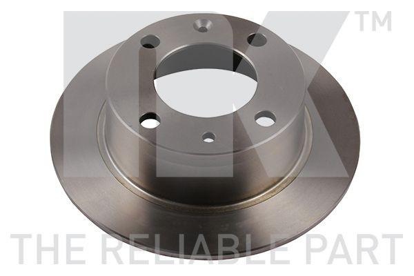 NK 201914: Bromsskiva Ø: 224mm, full, Ø: 224mm, oljad