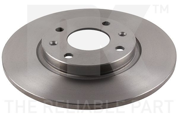 NK 209914: Disco de freno Ø: 266mm, macizo, Ø: 266mm, aceitado