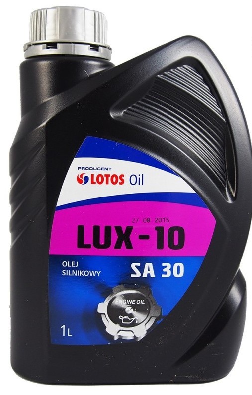 LOTOS 5900925126104: Motorový olej 1l, SAE 30 LUX-10