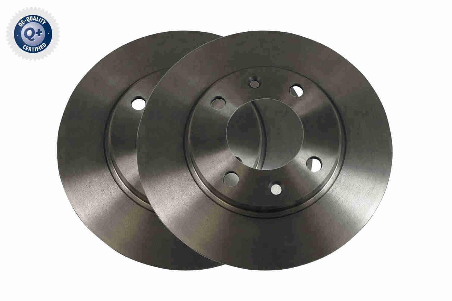 VAICO V42-40004: Brzdový kotúč Zadna naprava, Ø: 247mm, plný, Ø: 247mm, Original VAICO Quality