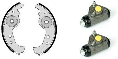 BREMBO H 23 007: Juego de zapatas de frenos STANDARD KIT