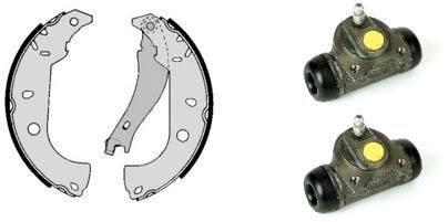 BREMBO H 23 030: Juego de zapatas de frenos STANDARD KIT