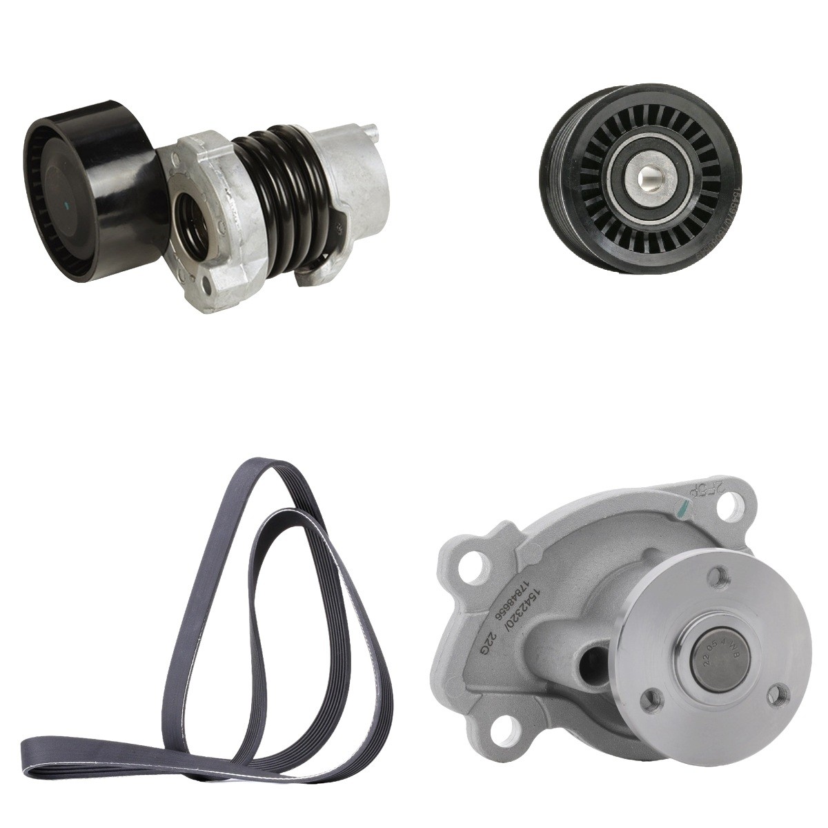 RIDEX 4172P0134: Bomba de água + kit da correia de distribuição