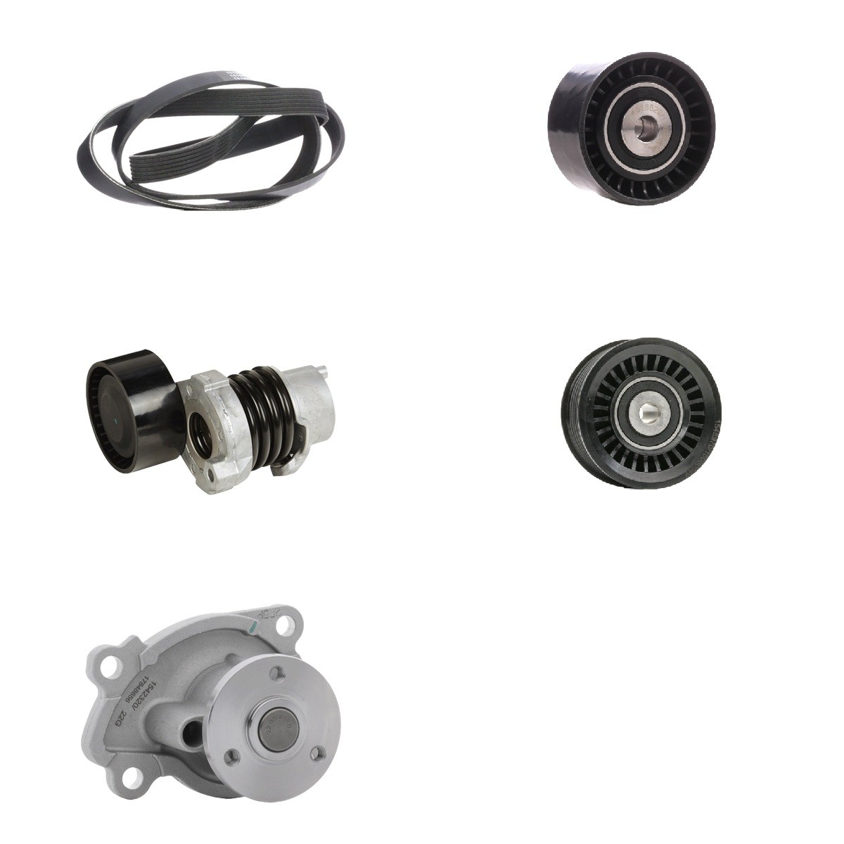 RIDEX 4172P0135: Bomba de água + kit da correia de distribuição