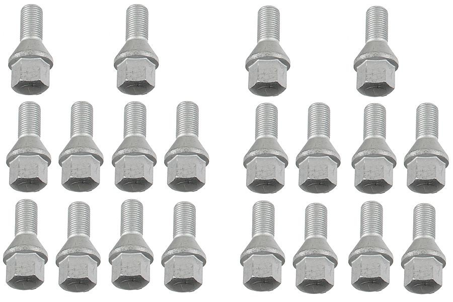 METZGER 6320005: Hjulbult OE-part M12 x 1,25, 17 mm