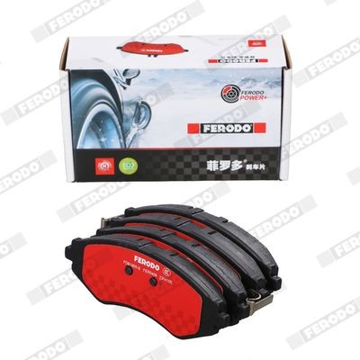 FERODO DDF244C-1: Bromsskiva Ø: 247mm, full, belagd, med skruvar