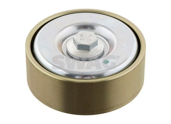 SWAG 62 92 8276: Galet enrouleur de courroie d'accessoire Ø: 70mm, Ø: 70mm, avec vis