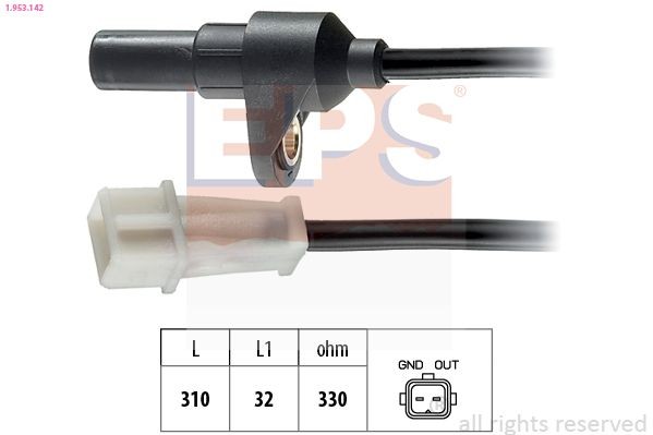 EPS 1.953.142: Sensor de cigüeñal Made in Italy - OE Equivalent
