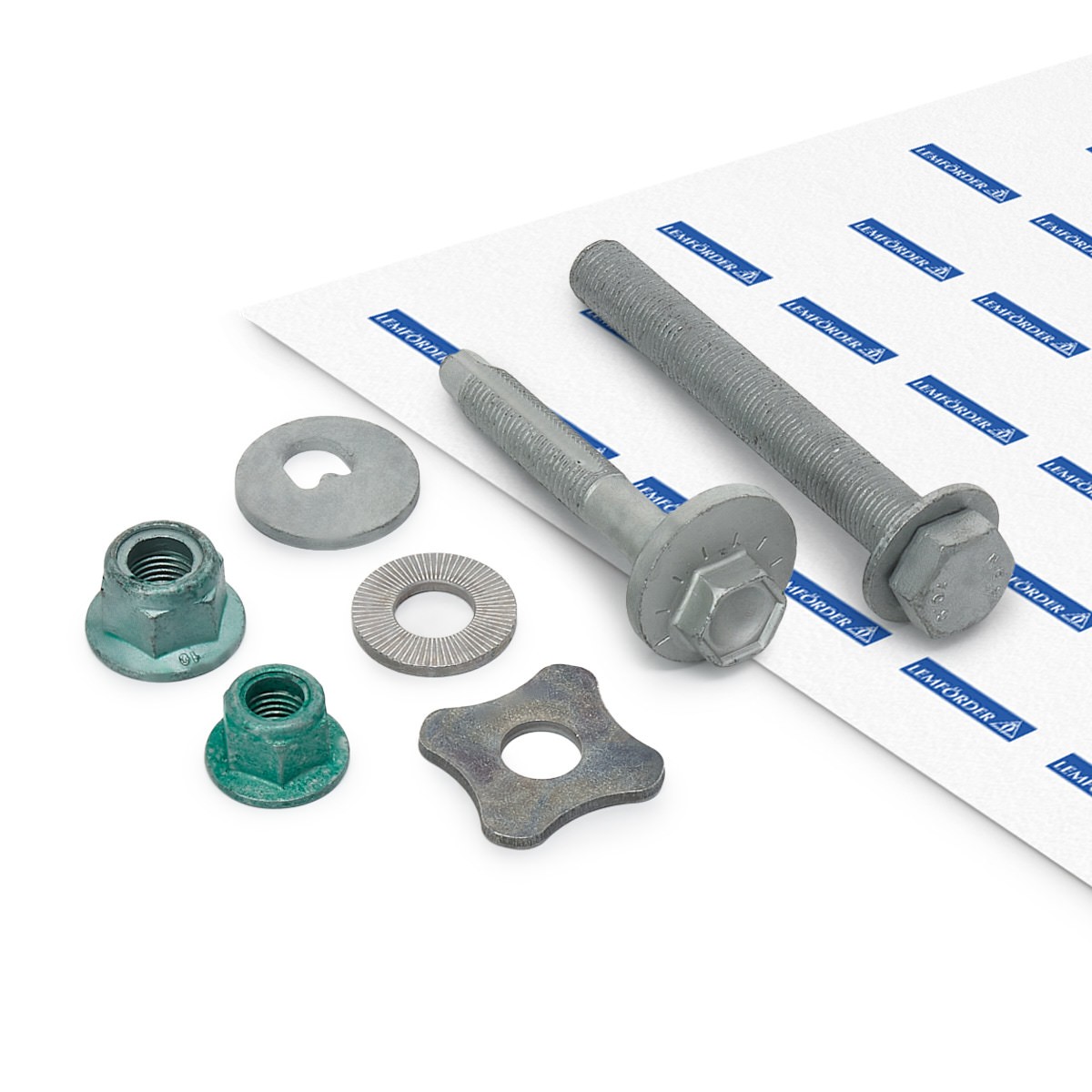 LEMFÖRDER 38910 01: Reparasjonssett, hjulopphengning Service Pack bakaksel, øvre, på begge sider