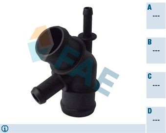 FAE 54380: Brida de refrigerante