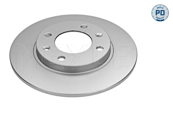 MEYLE 11-15 523 0010/PD: Féktárcsa hátsótengely, Ø: 247mm, tele, Ø: 247mm, Cinkbevonatú lamellák, csavarokkal, MEYLE-PD Quality
