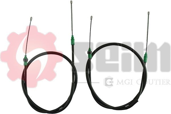 SEIM 804241: Handremkabel Achter, 1637/1302+1637/1302mm, 1637/1302+1637/1302mm