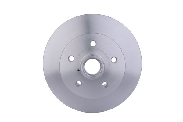 HELLA 8DD 355 100-471: Bromsskiva Ø: 278mm, full, Ø: 278mm, med hjulnav, utan hjullager, utan hjulbultar