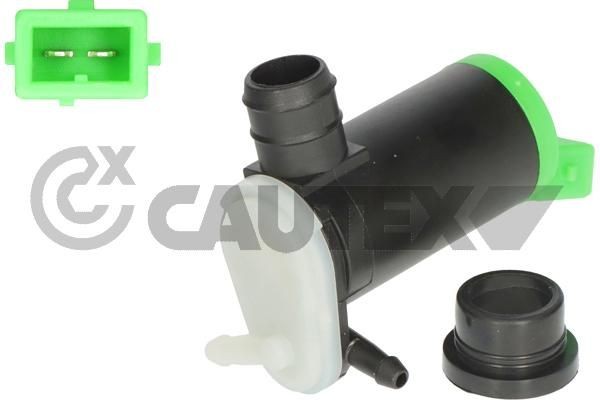 CAUTEX 954602: Pompa de apa, spalare parbriz 12V, pentru sistem de curatare parbriz