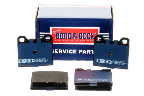 BORG & BECK BBP1210: Klocki hamulcowe