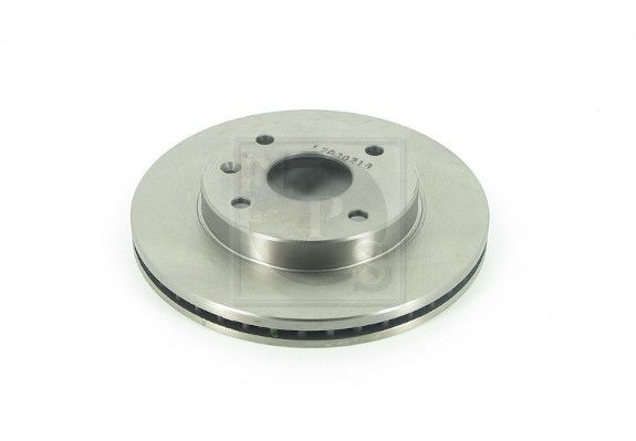 NPS D330O07: Disc de frână punte fata, Ř: 255mm, ventilat, Ř: 255mm