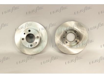 FRIGAIR DC04.105: Brzdový kotouč přední osa, Zadní náprava, R: 228mm, plný, R: 228mm