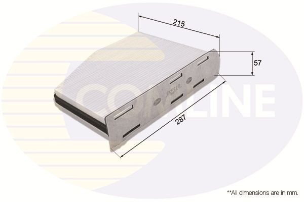 COMLINE EKF118: Filtre d'habitacle filtre à pollen